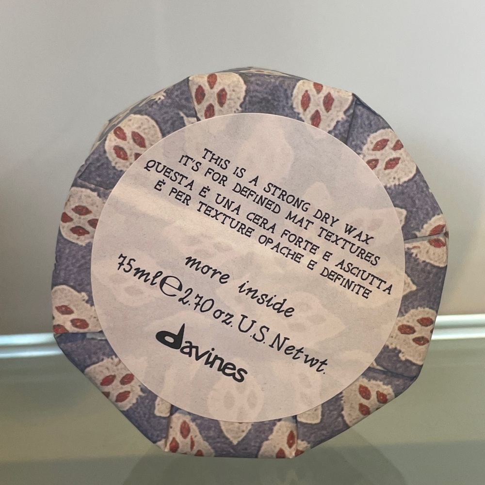 Davines Strong Dry Wax New